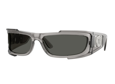 Versace VE4446 593/87 Grey Transparent/Dark Grey