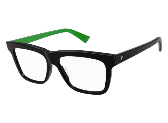 Bottega Veneta BV1227O 005 Black/Green 54mm