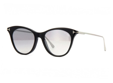 Tom Ford FT0662 01C Shiny Black/Smoke Mirror