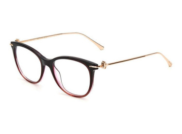 Jimmy Choo JC263 0EGL 00 Burgundy/Gold 52mm