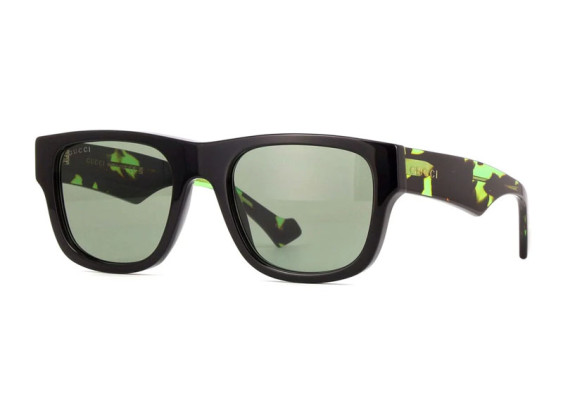 Gucci GG1427S 005 Black/Green Havana/Green
