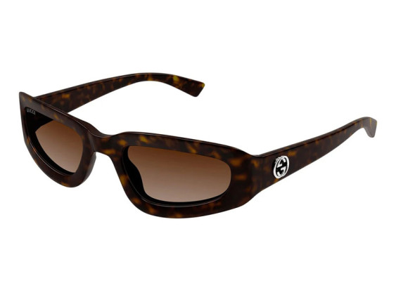 Gucci GG1787S 002 Matte Dark Havana/Brown Gradient