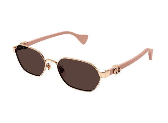 Gucci GG1593S 003 Rose Gold/Dark Violet