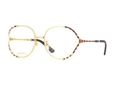 Gucci GG0596OA 003 Gold/Black/Red 58mm