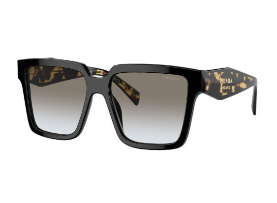 Prada PR24ZSF 1AB0A7 Black/Grey Gradient