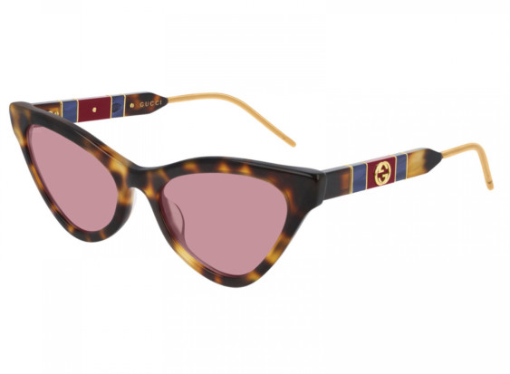 Gucci GG0597S 003 Havana/Pink