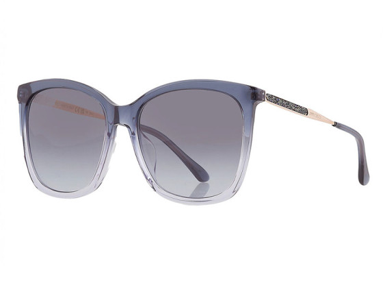 Jimmy Choo NEREA/G/S 0JQ4 GB Blue Lilac/Grey Azure Gradient