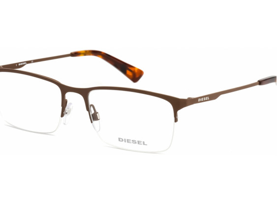 Diesel DL5347 050 Dark Brown 55mm