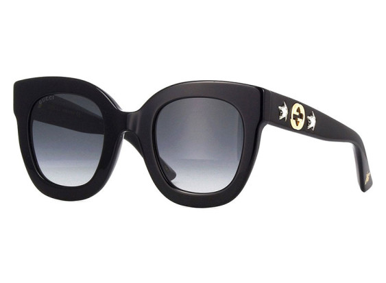 Gucci GG0208S 001 Black/Grey Gradient