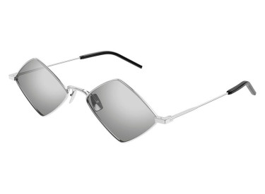 Saint Laurent SL302LISA 010 Silver/Silver Flash