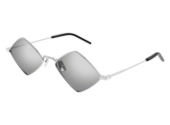 Saint Laurent SL302LISA 010 Silver/Silver Flash