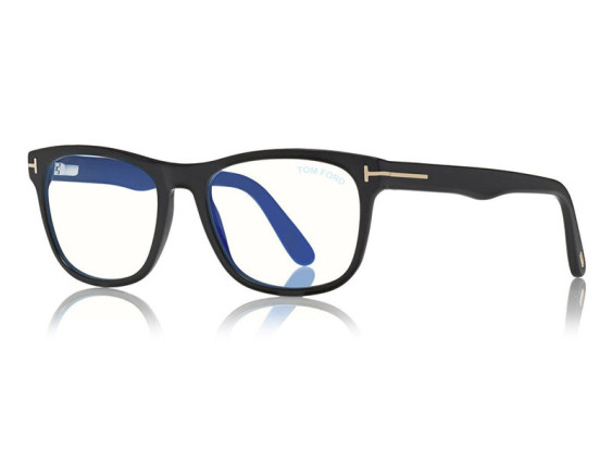 Tom Ford FT5662-B-N 001 Shiny Black/Gunmetal 54mm