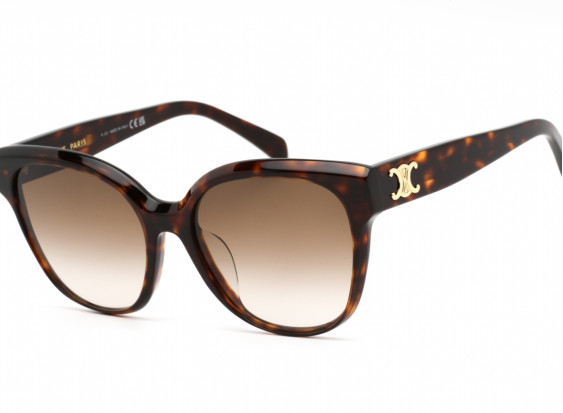 Celine CL40204F 52T Dark Havana/Gradient Brown
