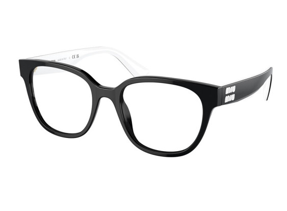Miu Miu MU02VV 10G1O1 Black/White 52mm