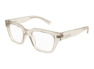 Saint Laurent SL804 004 Transparent Beige 51mm