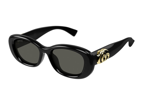 Gucci GG1829SK 001 Shiny Black/Grey
