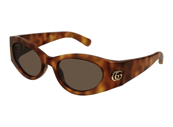 Gucci GG1401S 002 Blonde Havana/Dark Brown