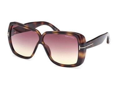 Tom Ford FT1037 52Z Shiny Dark Havana/Violet Gradient