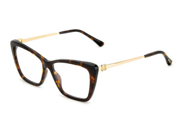 Jimmy Choo JC375 0086 00 Havana/Gold 54mm