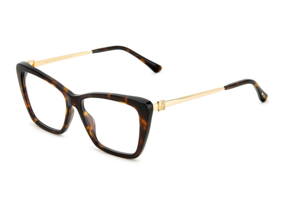 Jimmy Choo JC375 0086 00 Havana/Gold 54mm