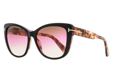 Tom Ford FT0937 05F Black and Antique Pink Havana/Brown/Pink & Sand Gradient