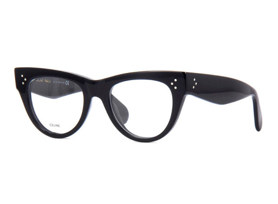 Celine CL5003IN 001 Shiny Black 52mm