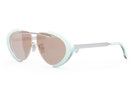 Fendi FE40042U 86U Azure/Silver/Pink Mirror