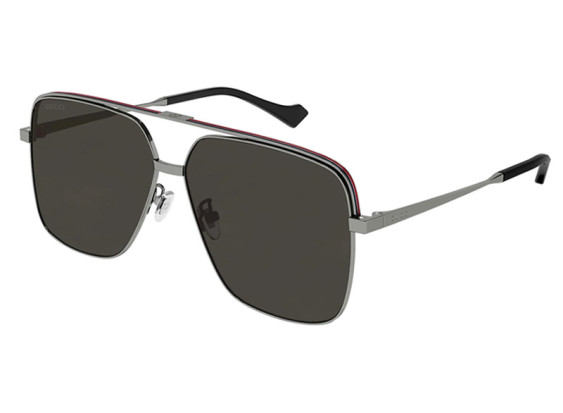 Gucci GG1099SA 001 Ruthenium/Grey