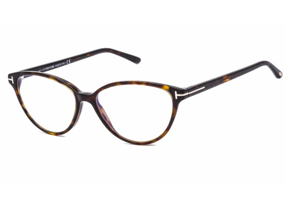 Tom Ford FT5545-B 052 Dark Havana / Blue-Light Block 53mm