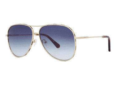Salvatore Ferragamo SF268S 792 Yellow Gold/Havana/Blue Gradient