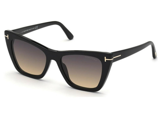 Tom Ford FT0846 01B Black/Smoke Gradient