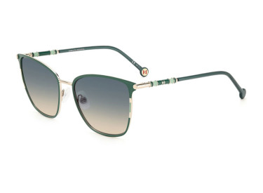 Carolina Herrera CH 0030/S 0PEF PR Gold/Green/Grey Brown Doubleshade