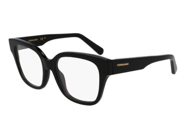 Salvatore Ferragamo SF2952N 001 Shiny Black 53mm