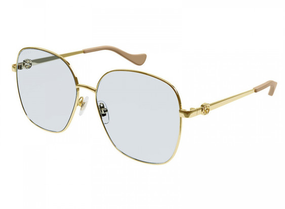 Gucci GG1089SA 004 Gold/Light Blue