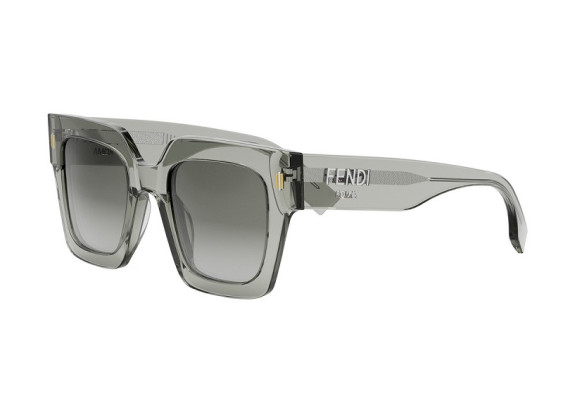 Fendi FE40101I 20B Transparent Light Grey/Smoke Gradient