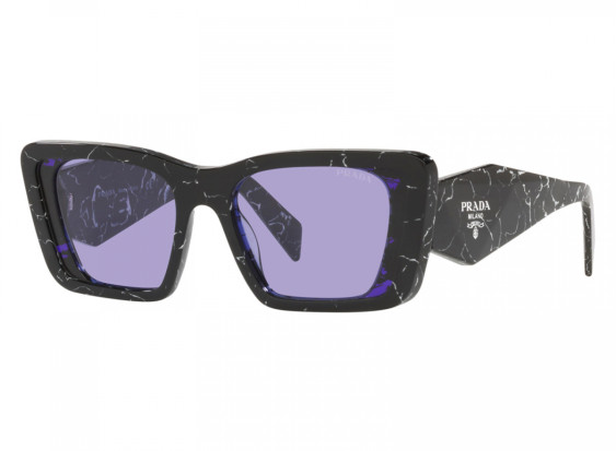 Prada PR08YS 03V01O Havana Black/White/Violet