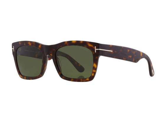 Tom Ford FT1062 52N Dark Havana/Green
