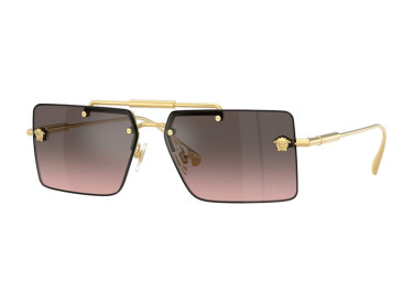 Versace VE2245 100258 Gold/Pink Gradient Grey Flash Silver