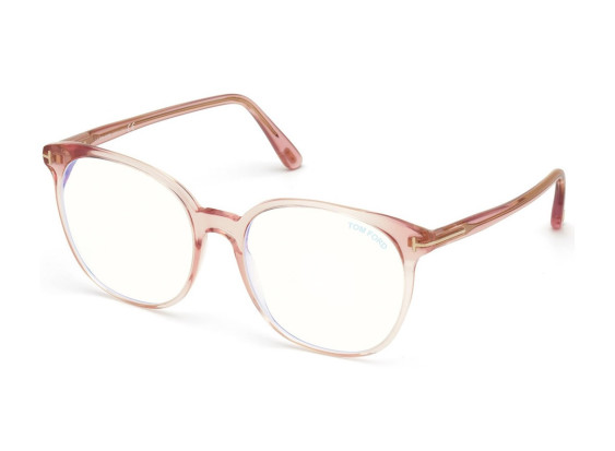 Tom Ford TF5671-F-B 072 Shiny Transparent Blush 55mm