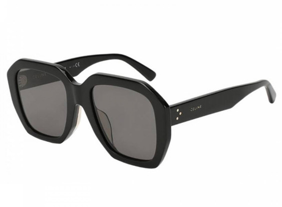 Celine CL40045F 01A Black/Smoke