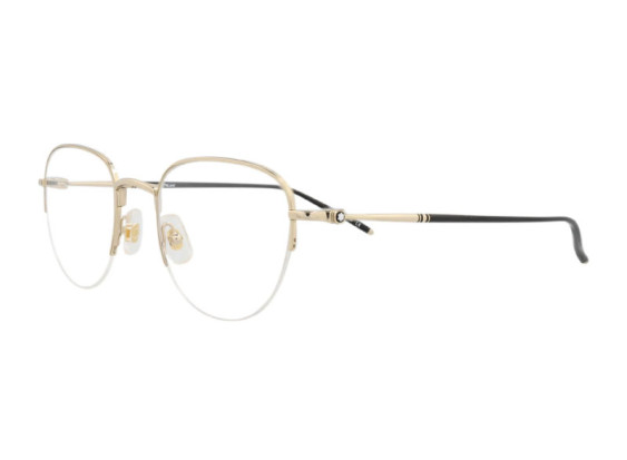 Montblanc MB0129O 004 Gold 52mm