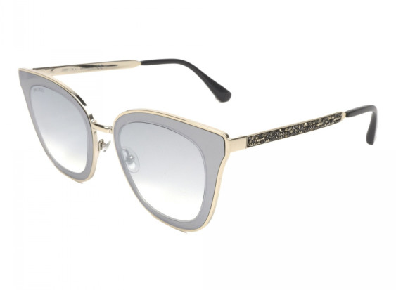 Jimmy Choo LORY/S 3YG/IC Silver/Blue Grey Gradient Silver Mirror