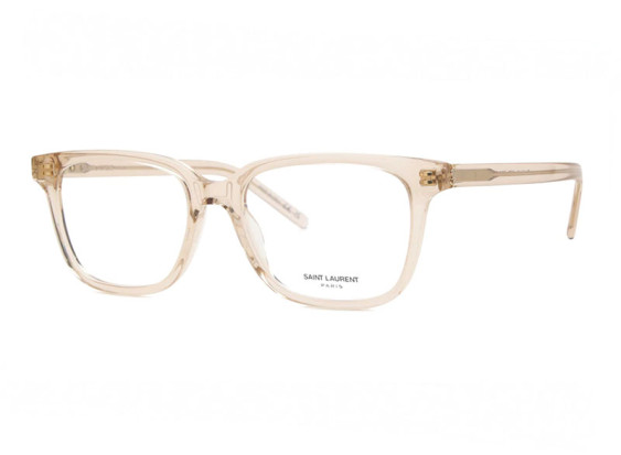 Saint Laurent SLM110 007 Transparent Nude/Transparent AR  53mm