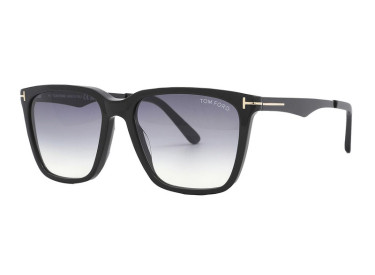 Tom Ford FT0862 01B Shiny Black/Smoke Gradient