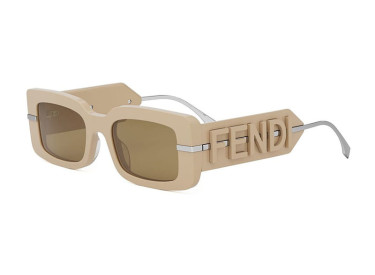 Fendi FE40133I 57E Shiny Brown/Brown