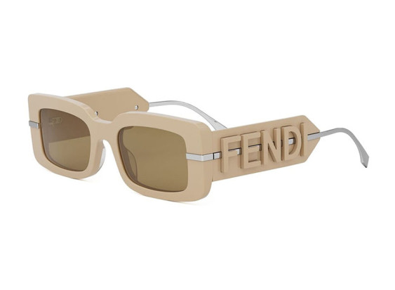 Fendi FE40133I 57E Shiny Brown/Brown
