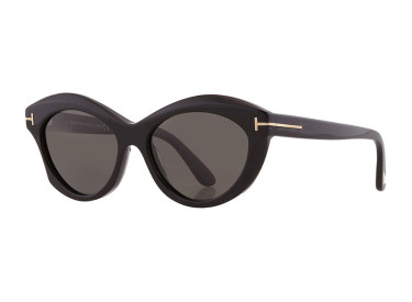 Tom Ford FT1111 01D Shiny Black/Smoke Polarized