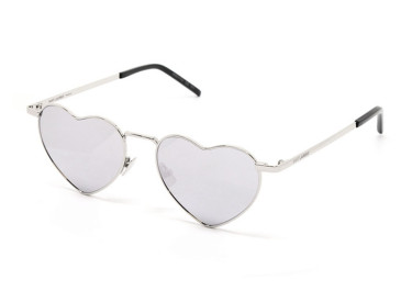 Saint Laurent SL301 LOU LOU 003 Silver/Silver Mirror