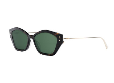 Dior MISSDIOR S1U 22C0 Shiny Dark Havana/Gold/Green