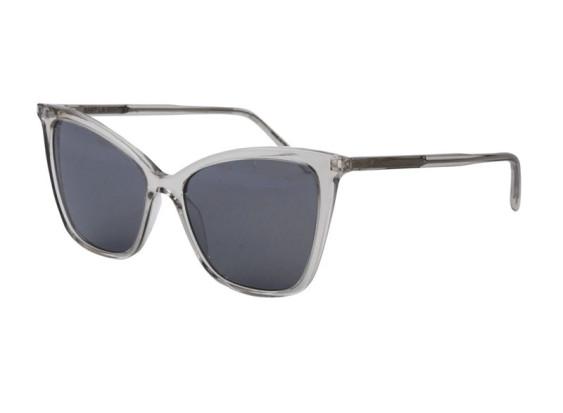 Saint Laurent SL384 003 Transparent Beige/Silver